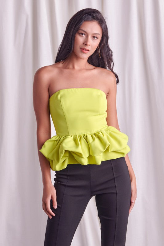 KARA Off Shoulder Ruffle Top