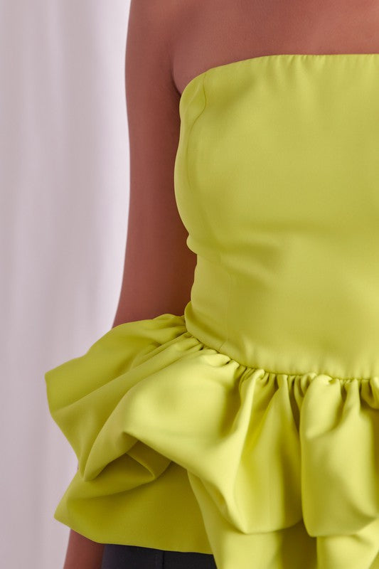 KARA Off Shoulder Ruffle Top