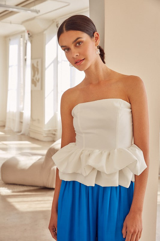 KARA Off Shoulder Ruffle Top