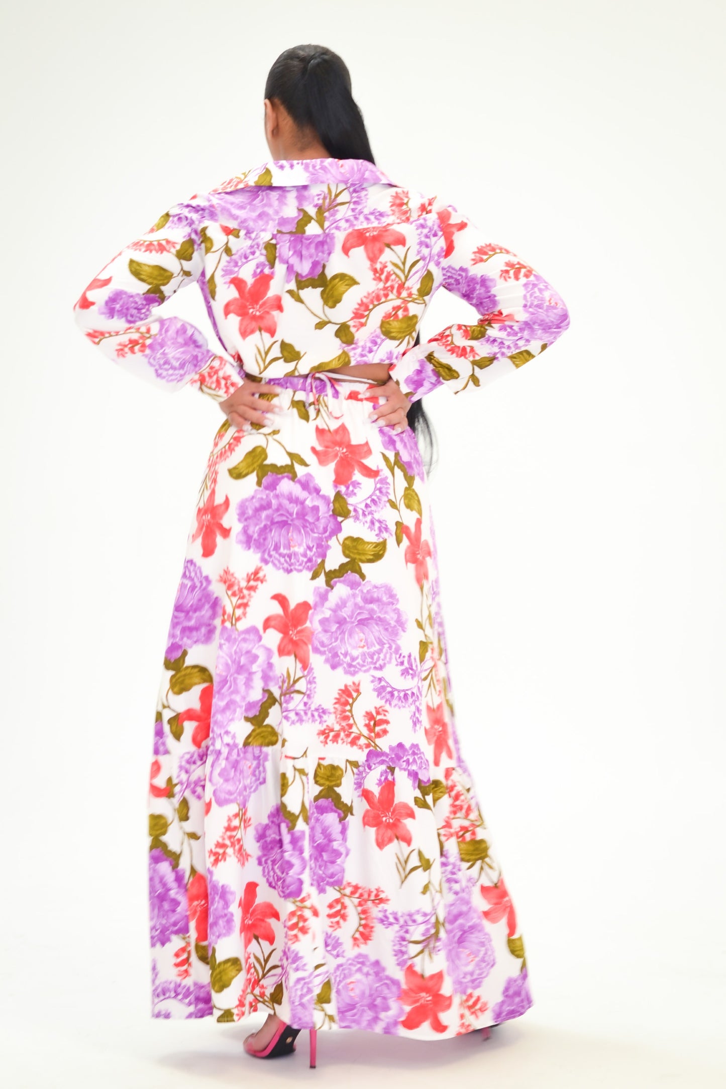 Bloosom Maxi Skirt Set Online in USA
