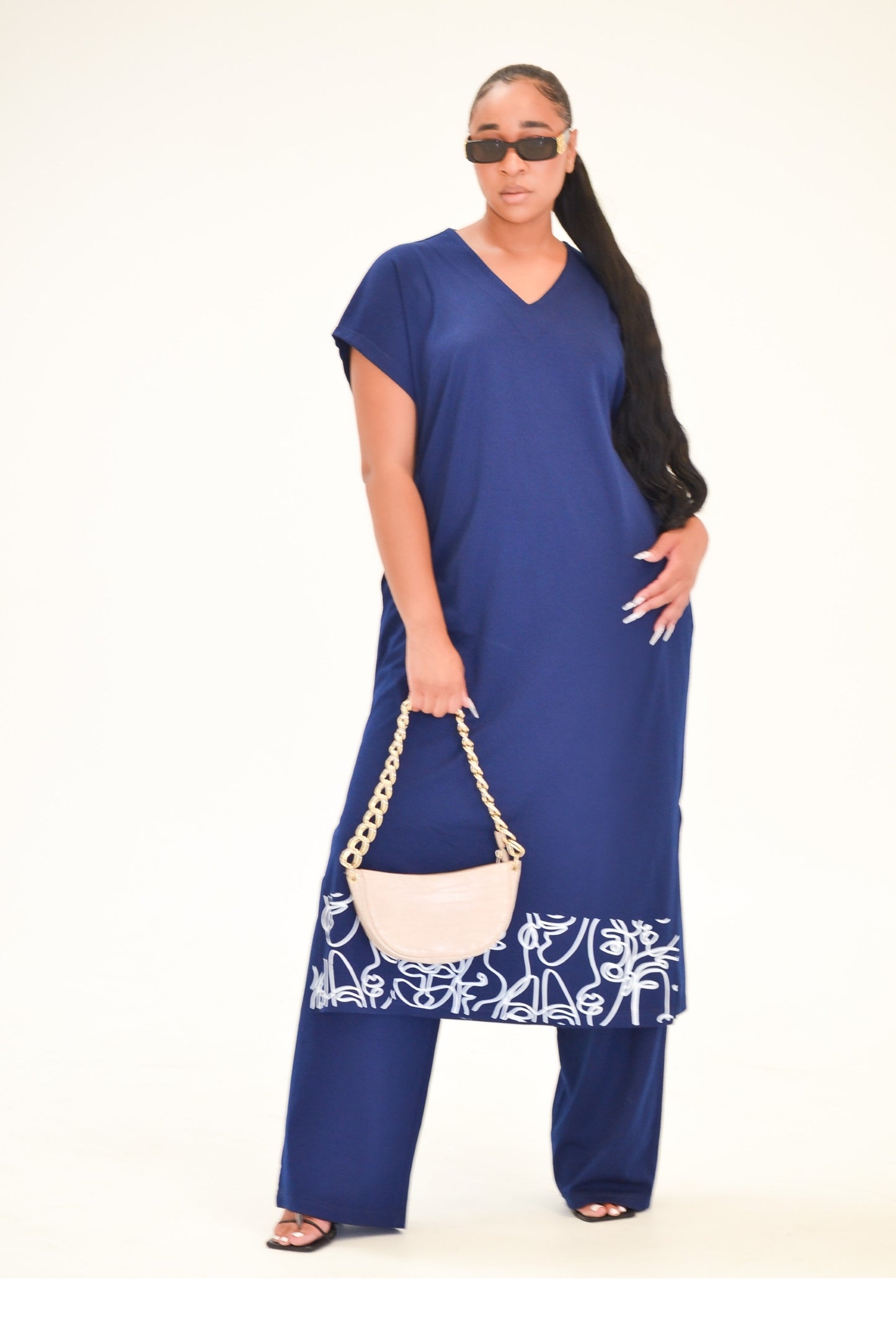 JADA LONG TUNIC SET