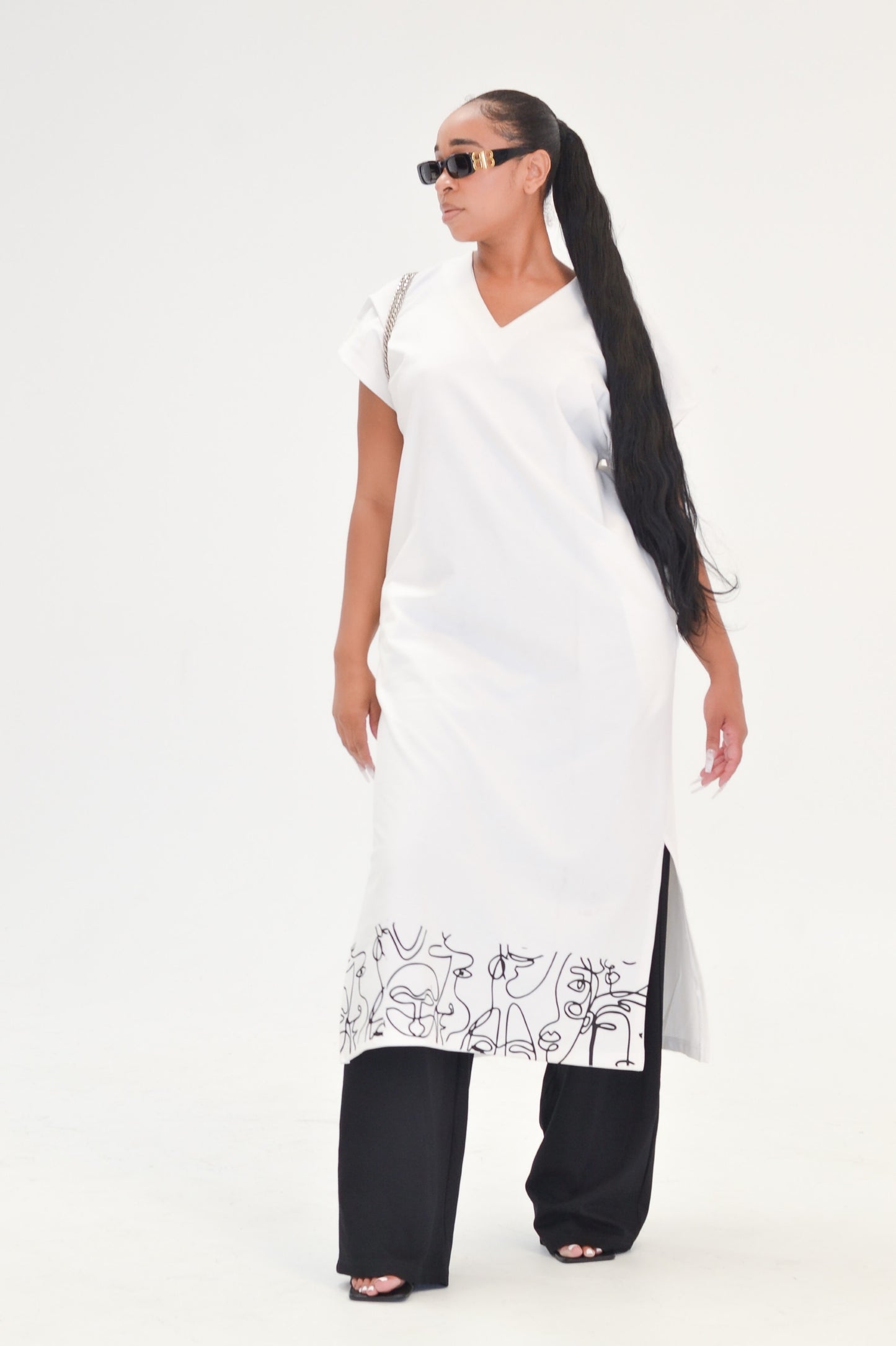 JADA LONG TUNIC SET