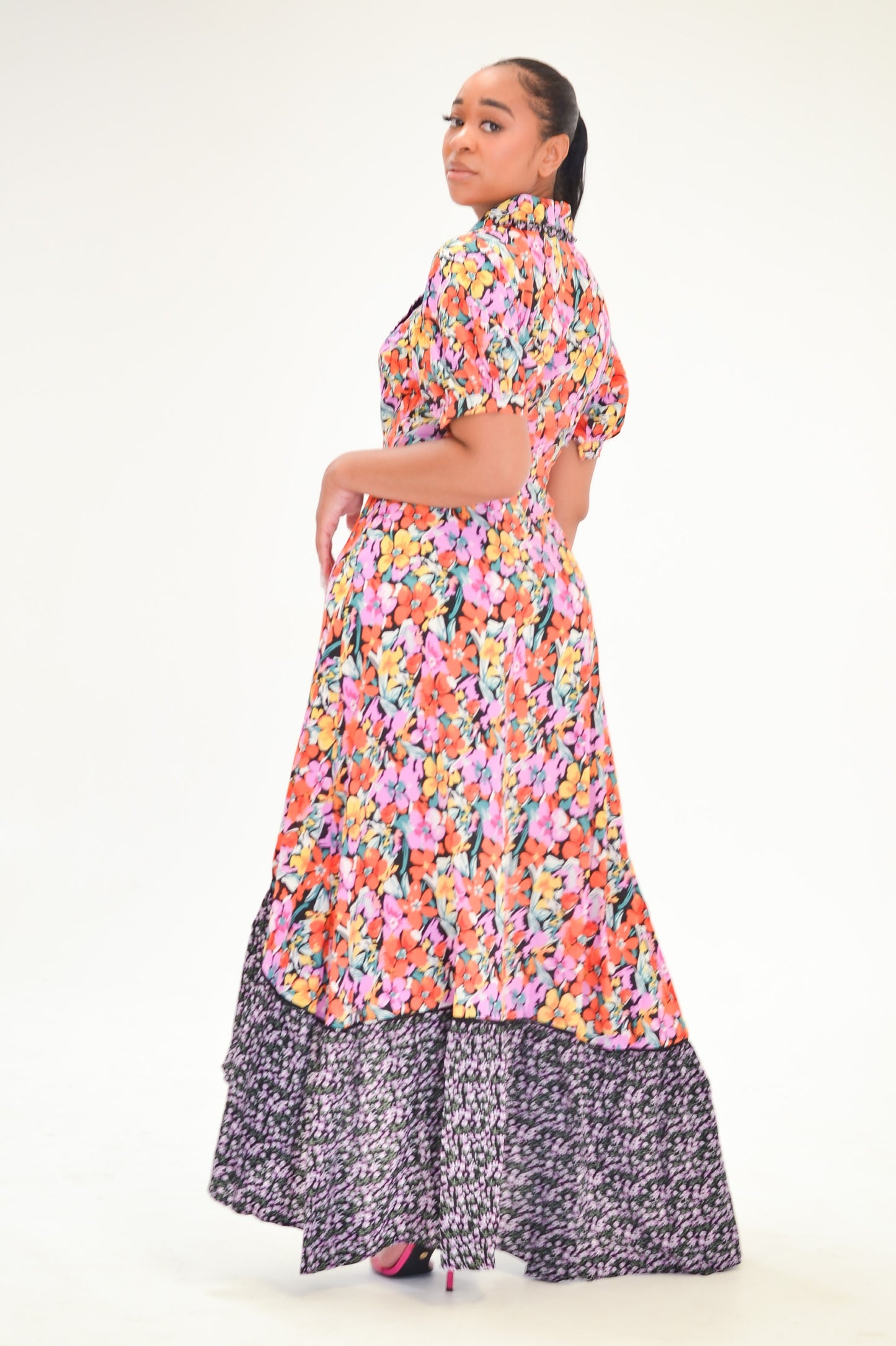 IRENE FLORA MAXI DRESS