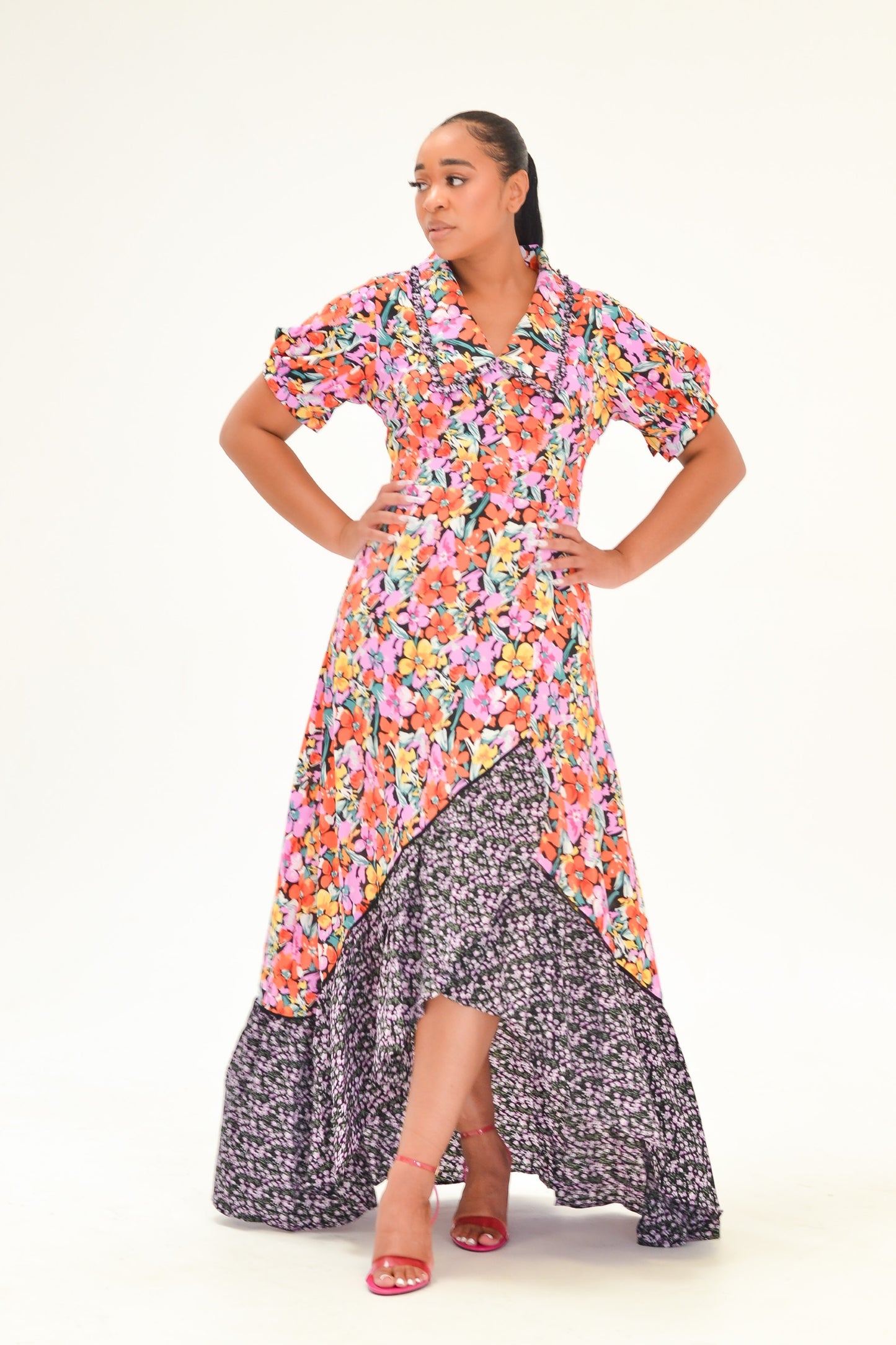 IRENE FLORA MAXI DRESS