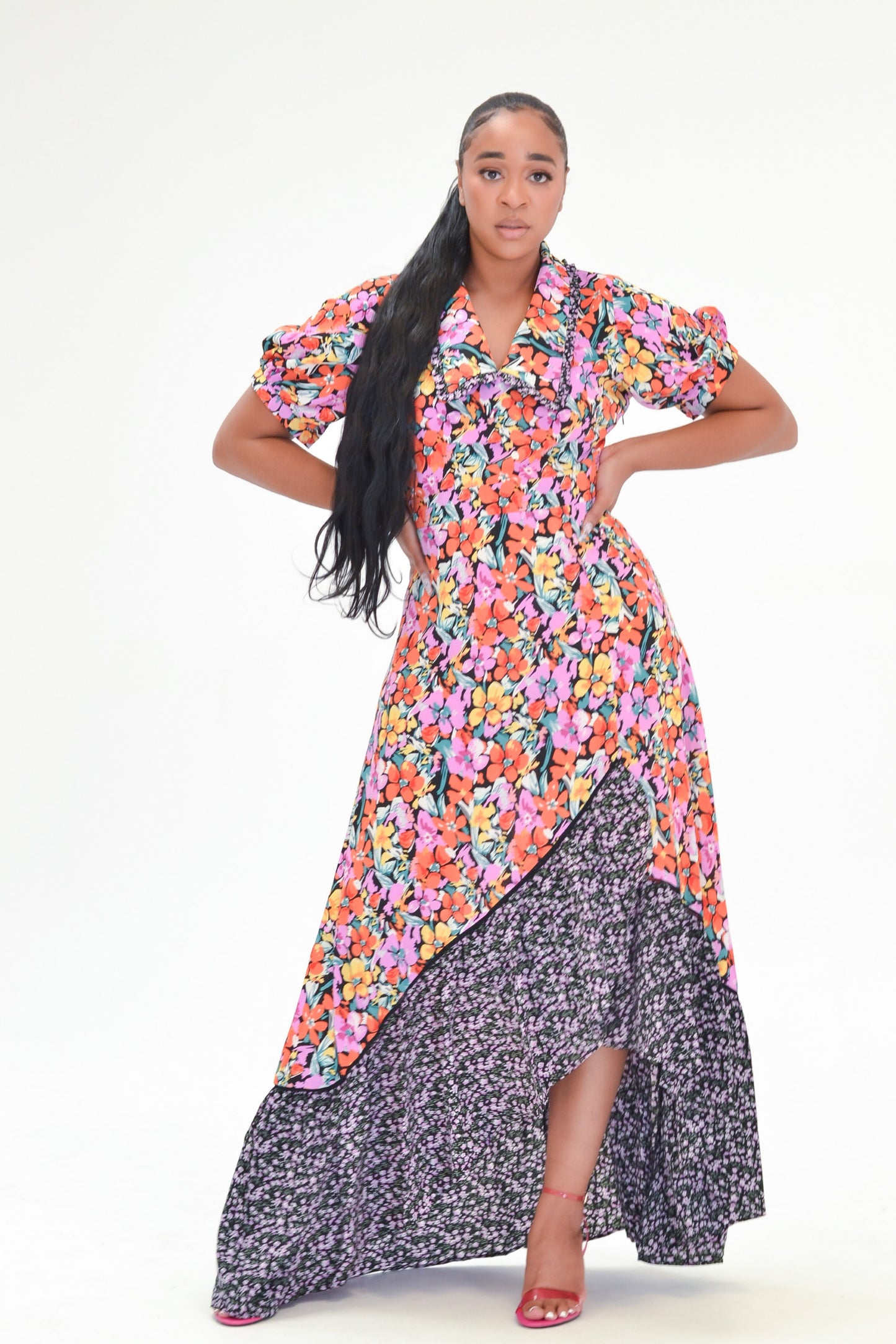 IRENE FLORA MAXI DRESS